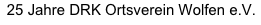 25 Jahre DRK Ortsverein Wolfen e.V. 